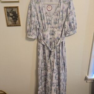 Floral Print Women's Dress